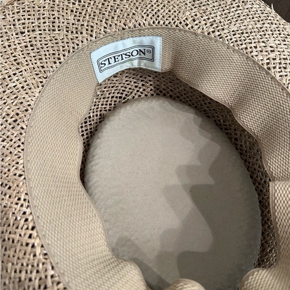 Stetson Gambler Straw Cowboy Wheat Hat - Picture 10 of 12